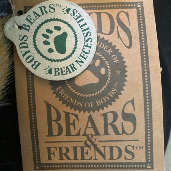 Boyds Bears – With Denim Vest - Picture 3 of 6